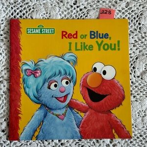 Sesame Street Red or Blue I Like You featuring Elmo